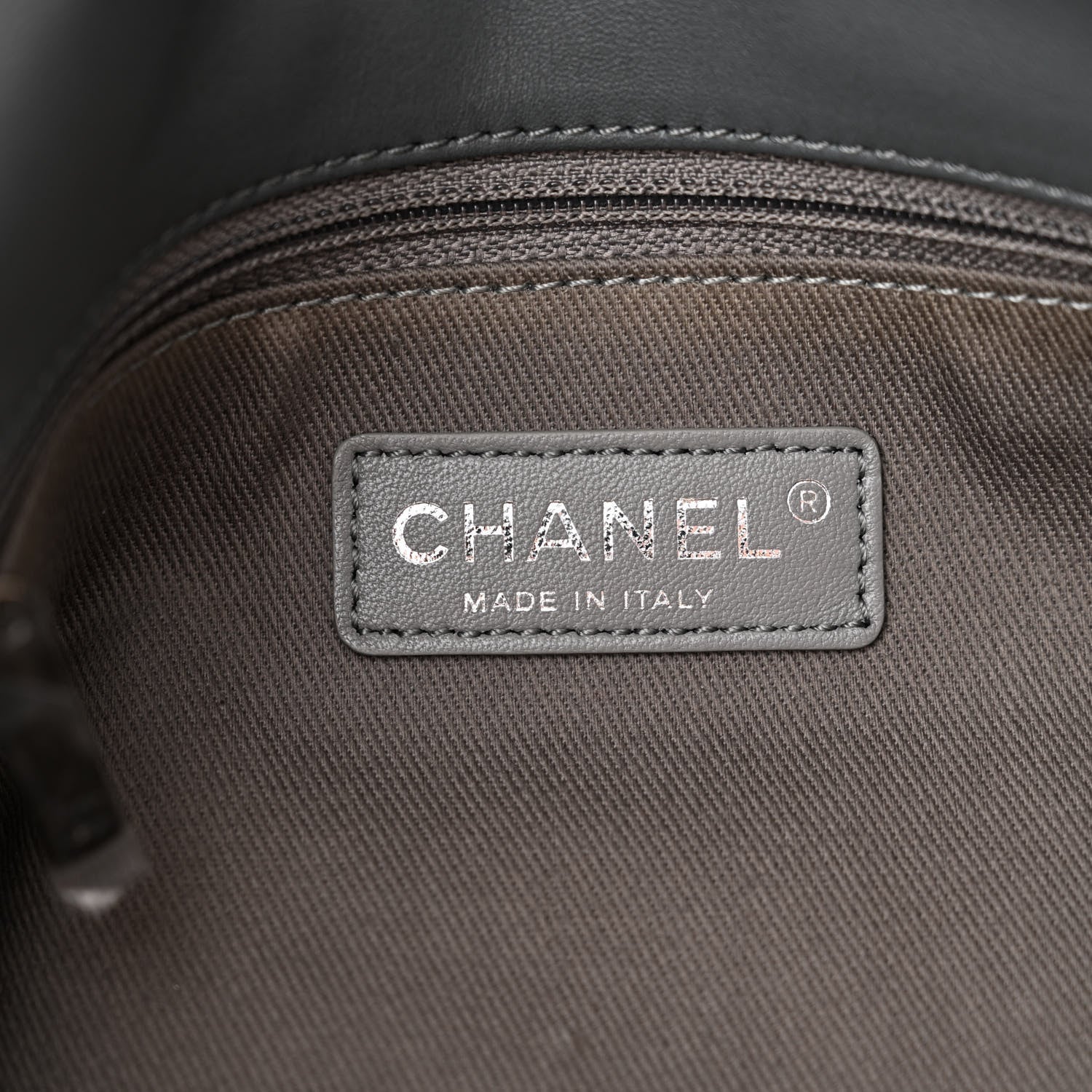 Chanel Canvas Tromp L’Oeil Graffiti Oh My Boy Flap Beige 6 of 10