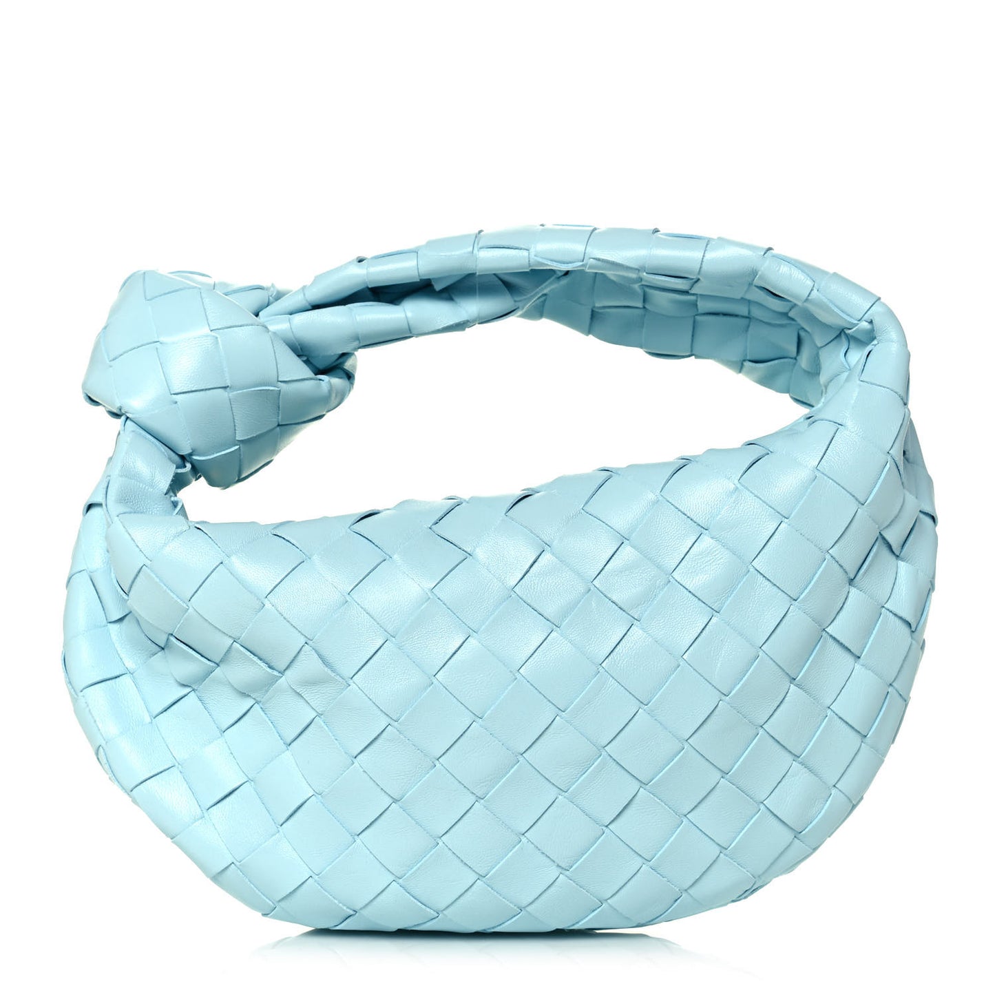 Nappa Intrecciato Mini Jodie Teal Washed