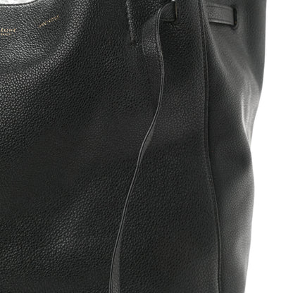 Celine Soft Grained Calfskin Small Belt Cabas Phantom Black 23 of 23