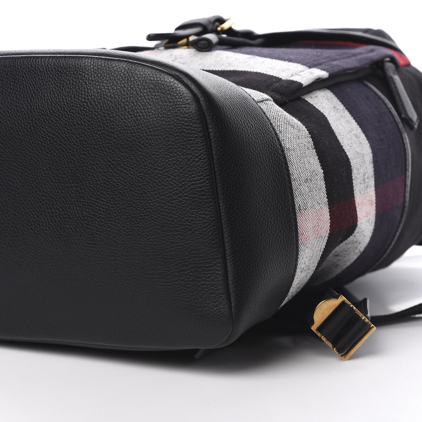 Overdyed Canvas Mega Check Drifton Backpack Black