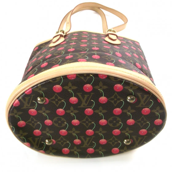Louis Vuitton Monogram Cerises Bucket Bag 4 of 12