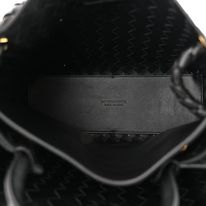 Bottega Veneta Nappa Intrecciato Medium Andiamo Shoulder Bag Black 5 of 10