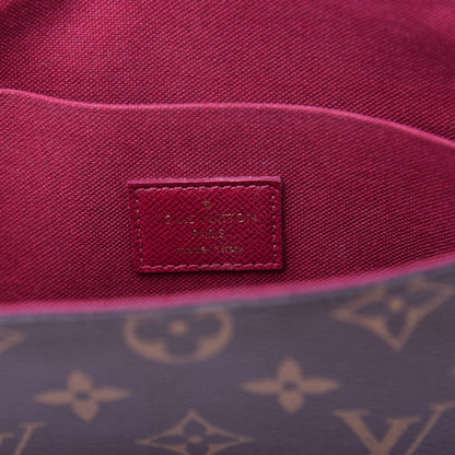 Louis Vuitton Monogram Pochette Felicie Chain Wallet Fuchsia 6 of 11
