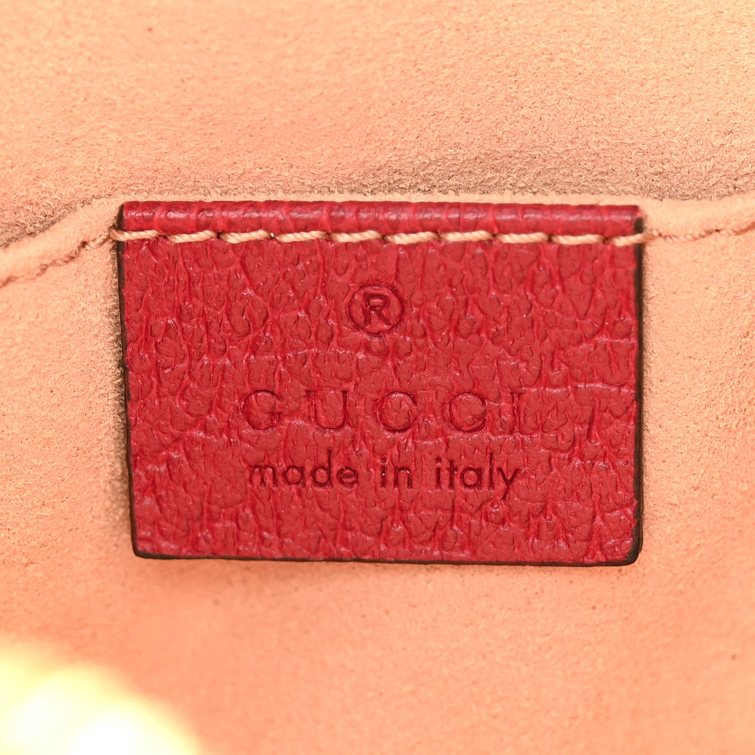 Gucci GG Supreme Monogram Flora Web Mini Ophidia Shoulder Bag Red 6 of 10