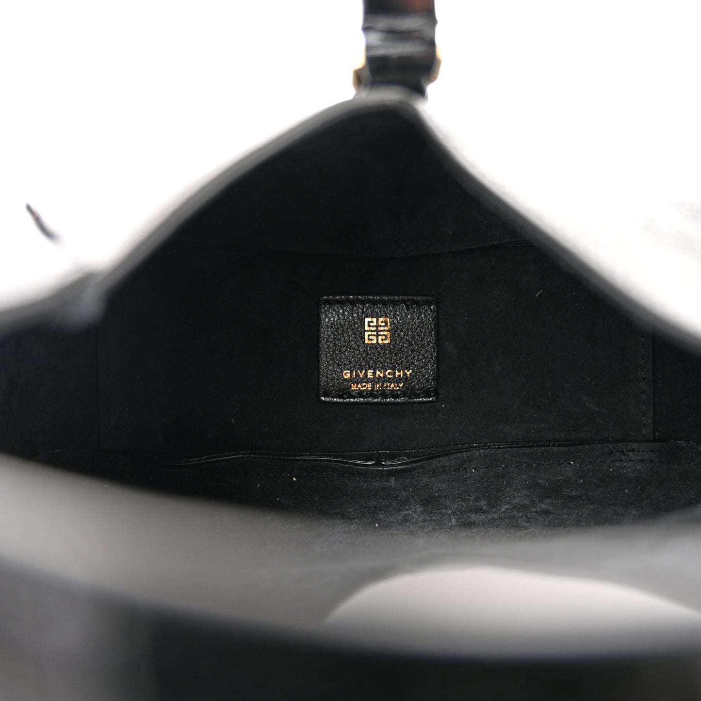 Grained Calfskin Mini G-Lock Hobo Black