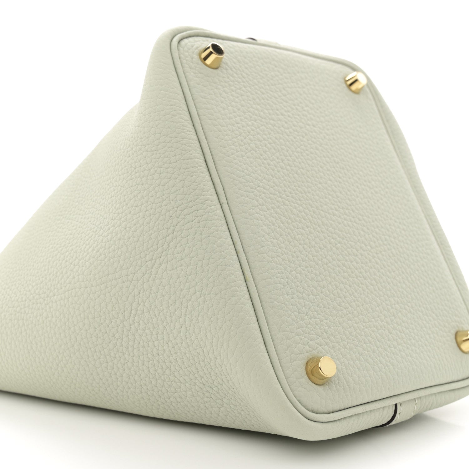 Hermes Taurillon Clemence Picotin Lock 18 PM Gris Neve 9 of 10