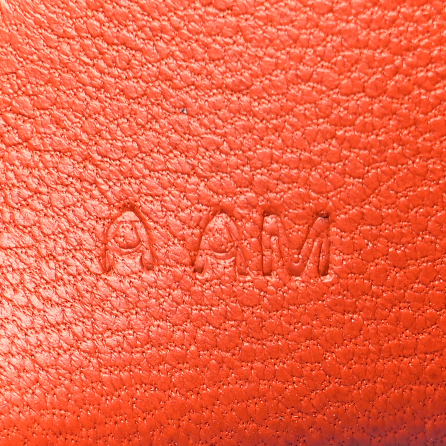 Hermes Milo Lambskin Grigri Rodeo Horse Bag Charm GM Celeste Naturel Bouton D'Or Cornaline 4 of 4