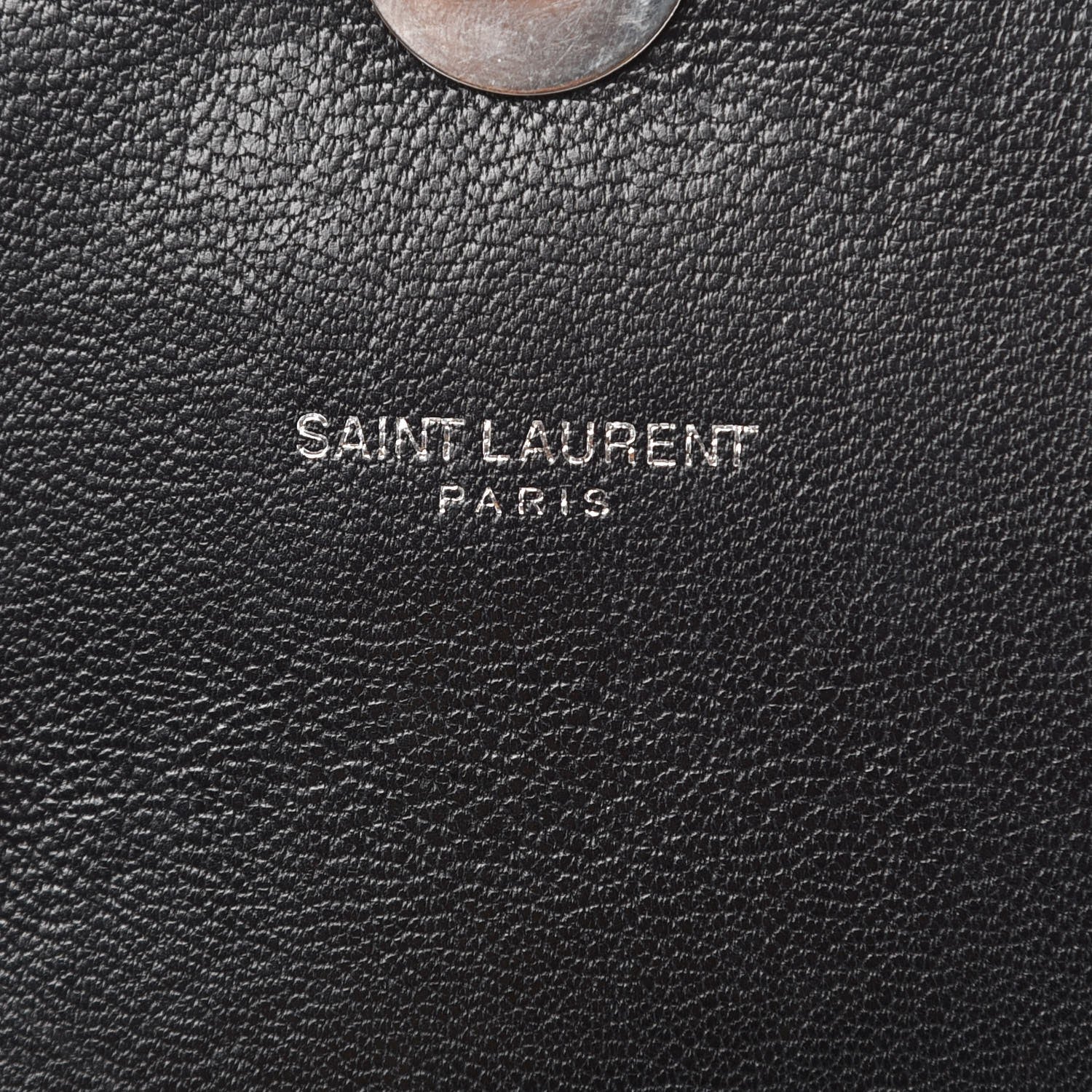 Saint Laurent Sheepskin Matelasse Chevron Monogram Large College Satchel Black 6 of 13