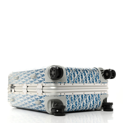 Christian Dior X RIMOWA Aluminum Gradient Cabin Luggage Blue Multi 3 of 16