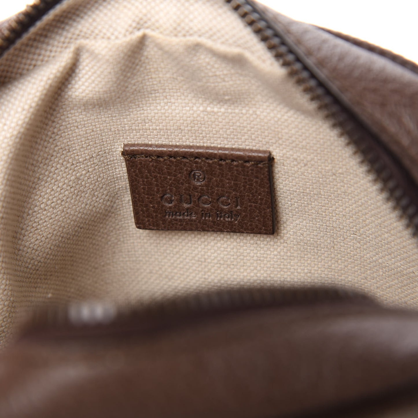 GG Supreme Monogram Web Mini Ophidia Messenger Brown