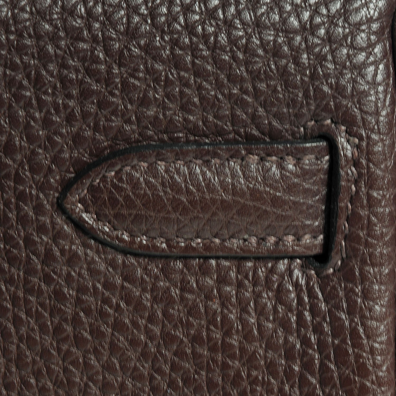 Hermes Togo Kelly Retourne 35 Chocolate 7 of 27