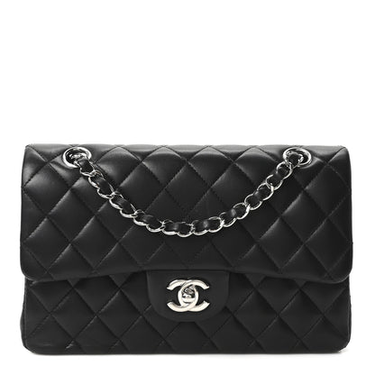 Chanel Lambskin Quilted Small Double Flap Black 1 of 10