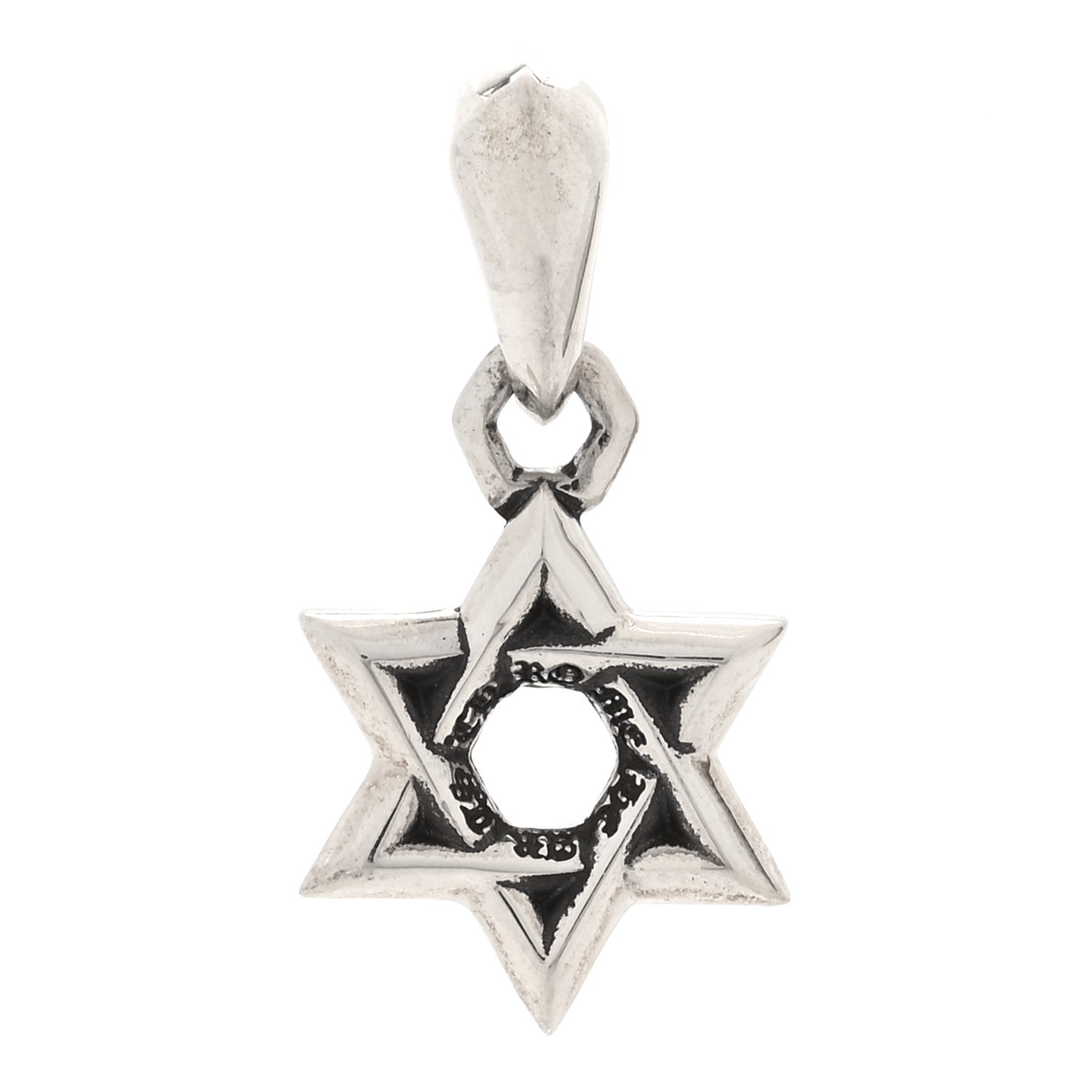 Chrome Hearts Sterling Silver Small Star of David Pendant 1 of 3