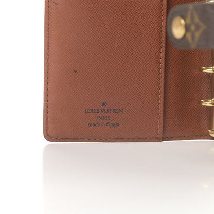Louis Vuitton Monogram Small Ring Agenda Cover 6 of 12