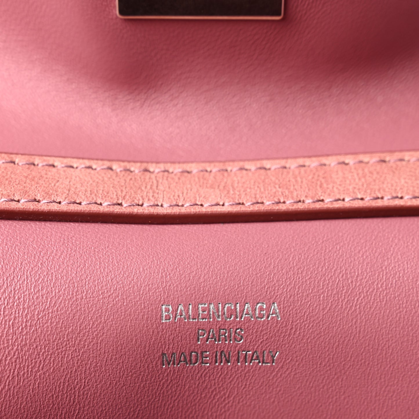 Vegetable Tanned Lambskin Mini Rodeo Top Handle Handbag Rose Quartz