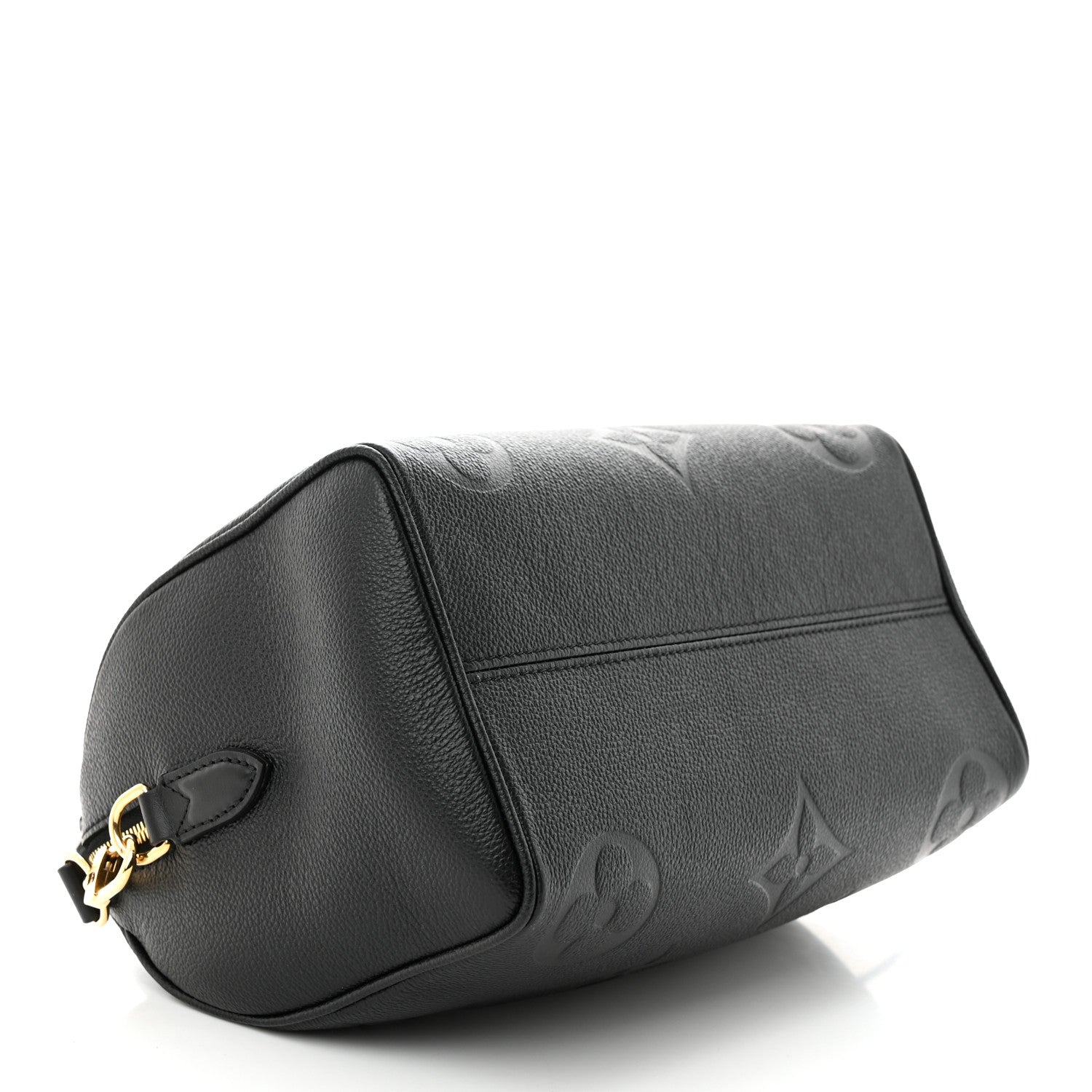 Louis Vuitton Empreinte Monogram Giant Speedy Bandouliere 25 Black 4 of 11