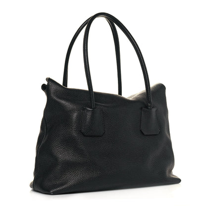 Burberry London Grainy Calfskin Medium Baynard Tote Black 2 of 13