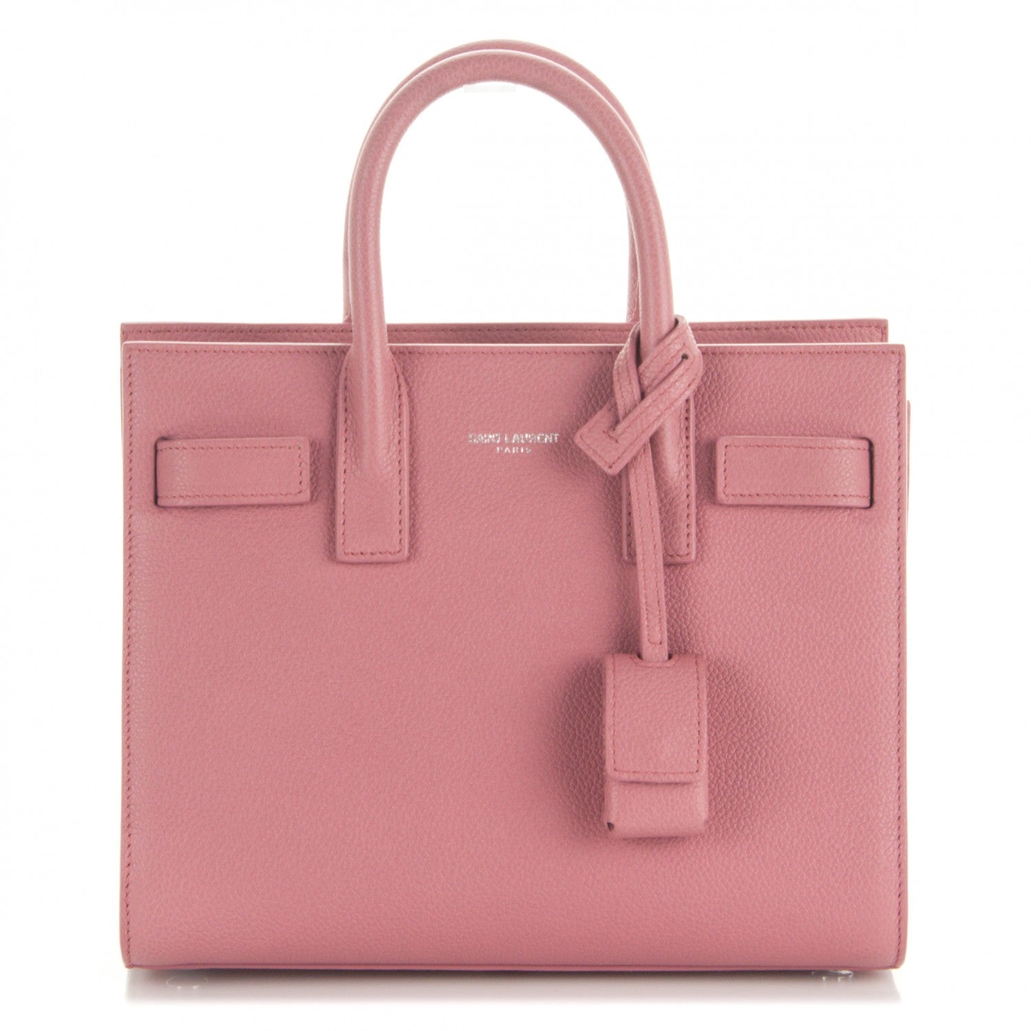 Saint Laurent Calfskin Nano Sac De Jour Rose Dark 1 of 6