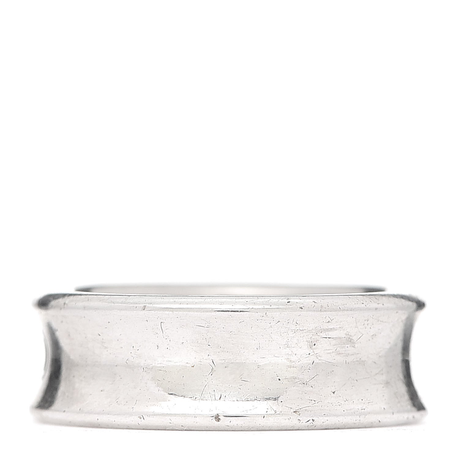 Tiffany Sterling Silver 1837 Band Ring 51 5.75 3 of 5