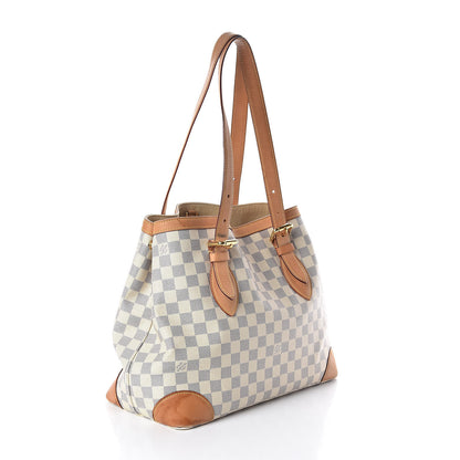 Louis Vuitton Damier Azur Hampstead MM 3 of 12