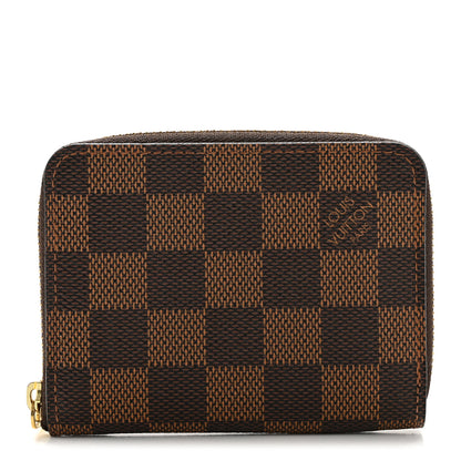 Louis Vuitton Damier Ebene Zippy Coin Purse 1 of 10
