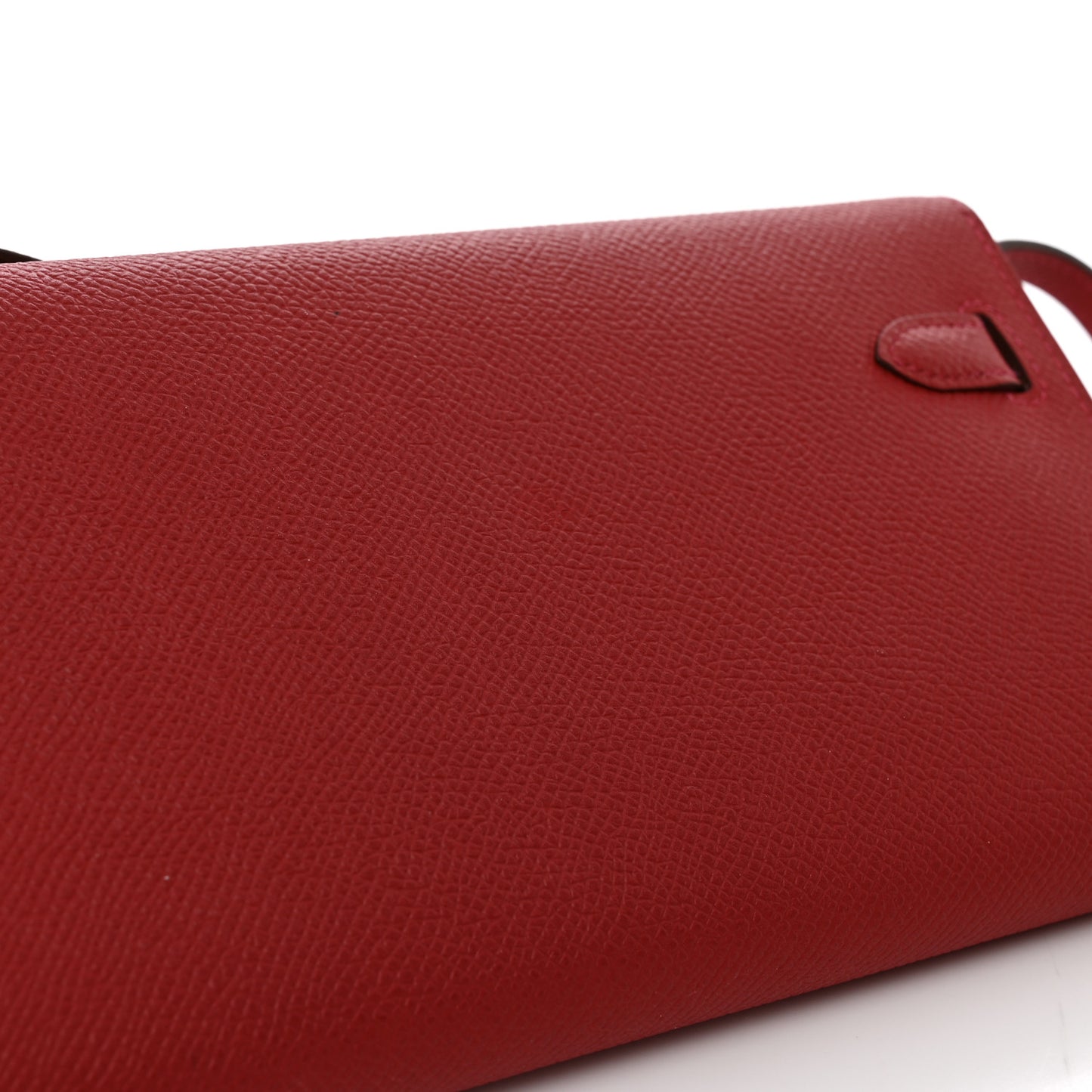 Epsom Kelly Wallet To Go Rouge Casaque