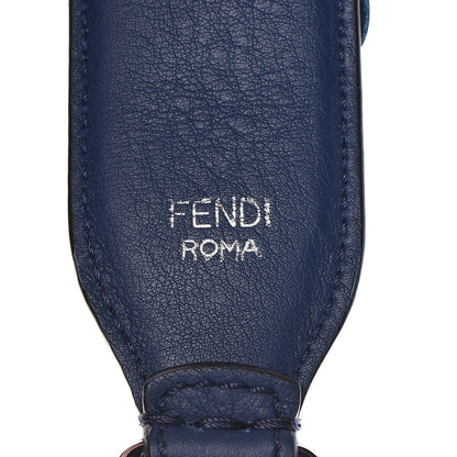 Fendi Vitello Dolce Flowerland Studded Strap You Blue 2 of 3