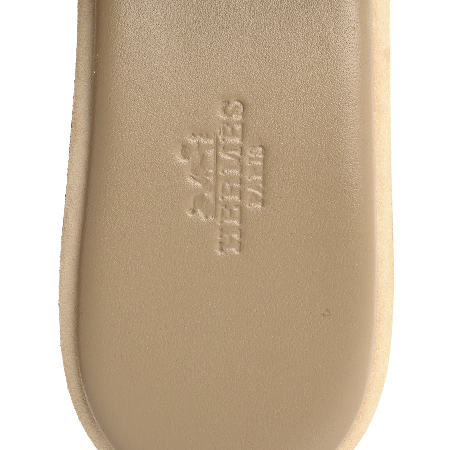 Suede Goatskin Cork Eze 30 Sandals 39 Beige Argile