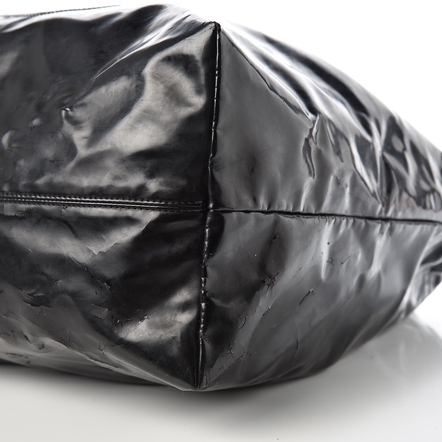Chanel Vinyl XL Coco Cabas Black 17 of 17