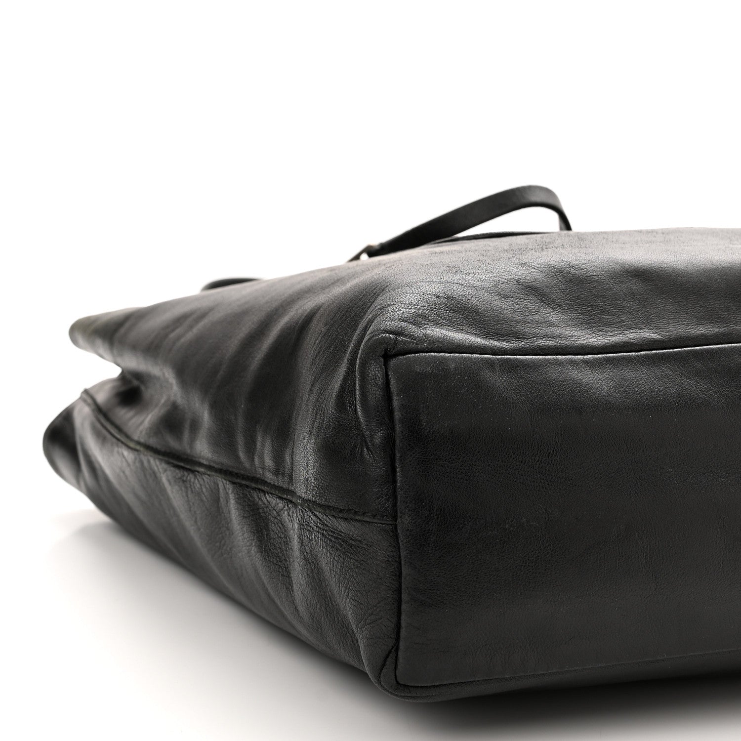 Prada Nappa Shopping Tote Black 9 of 10