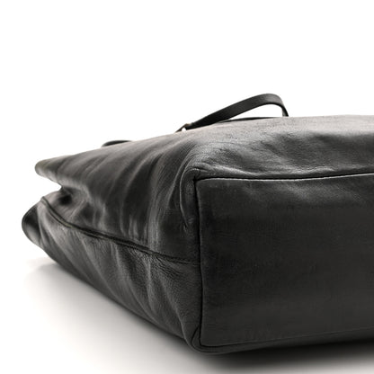 Prada Nappa Shopping Tote Black 9 of 10