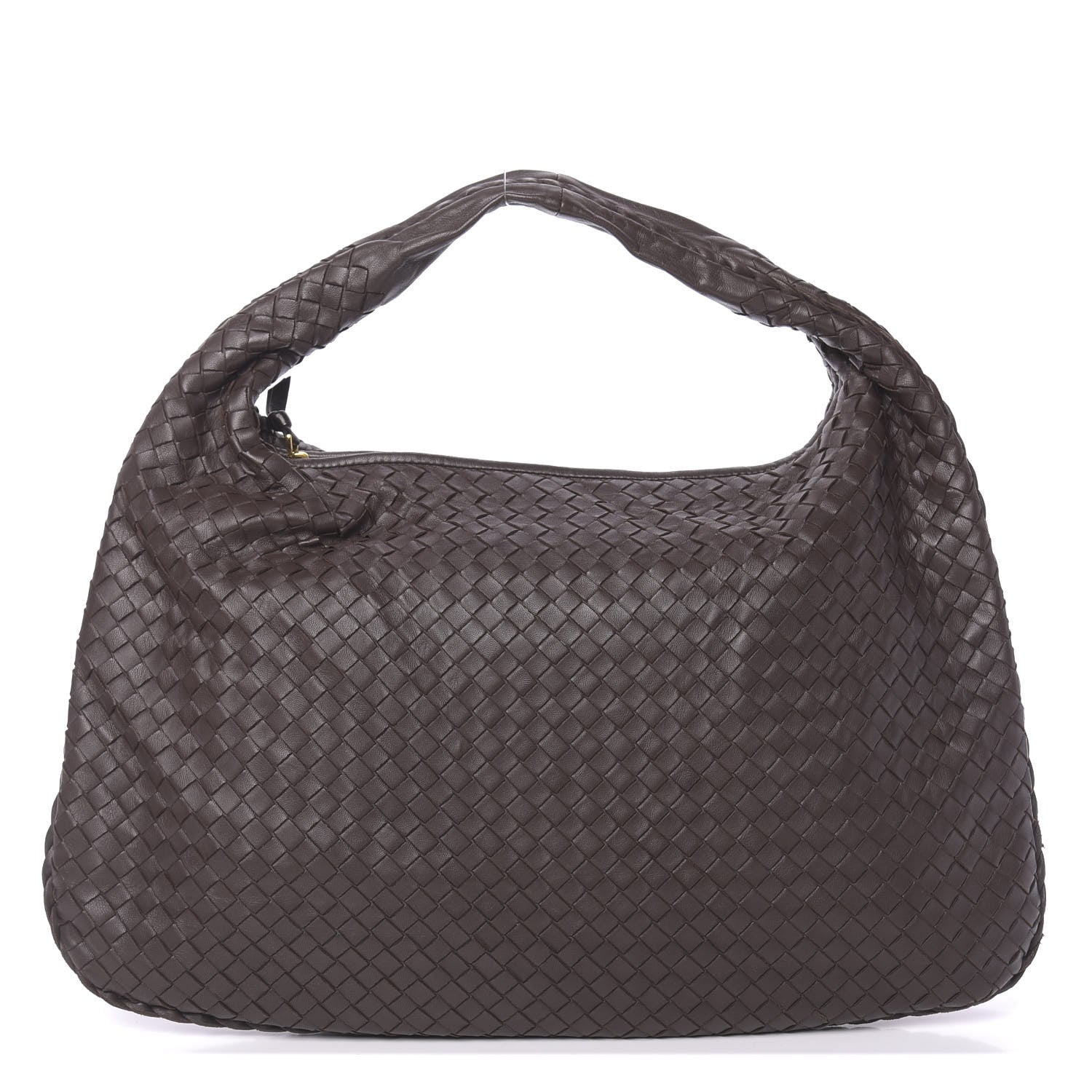 Bottega Veneta Nappa Intrecciato Large Veneta Hobo Ebano 1 of 10