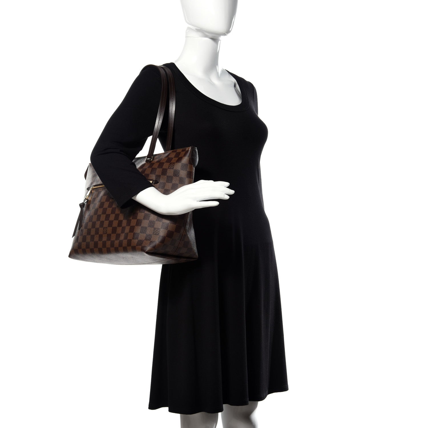 Louis Vuitton Damier Ebene Iena MM 2 of 16