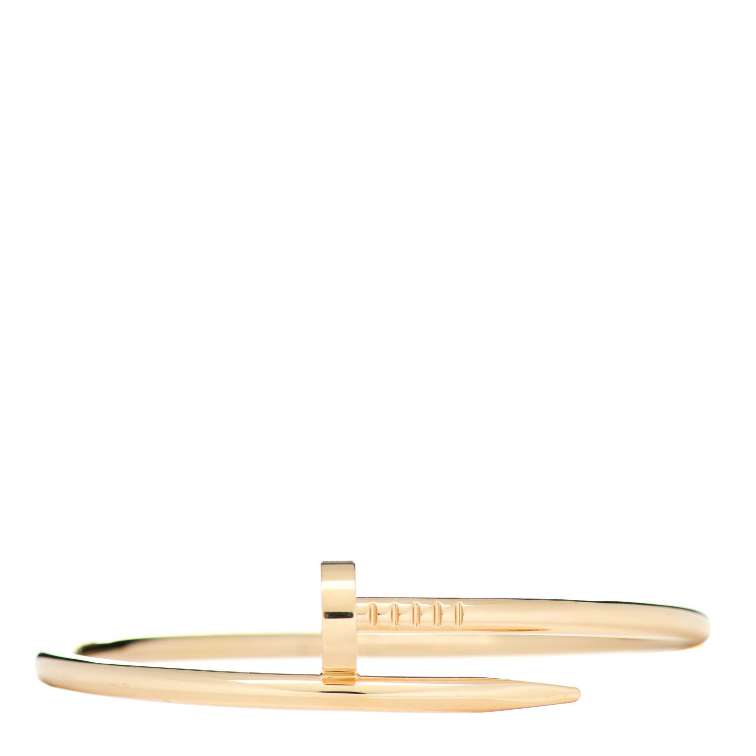 Cartier 18K Yellow Gold Juste Un Clou Bracelet 17 1 of 5