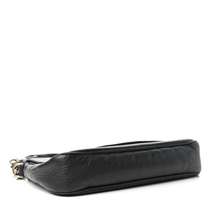 Gucci Pebbled Calfskin Medium Soho Flap Crossbody Black 4 of 9