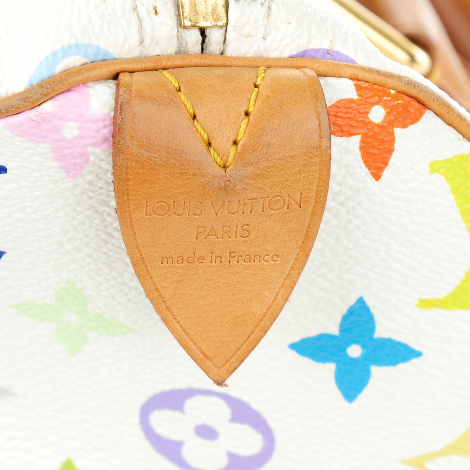Louis Vuitton Monogram Multicolor Speedy 30 White 7 of 8