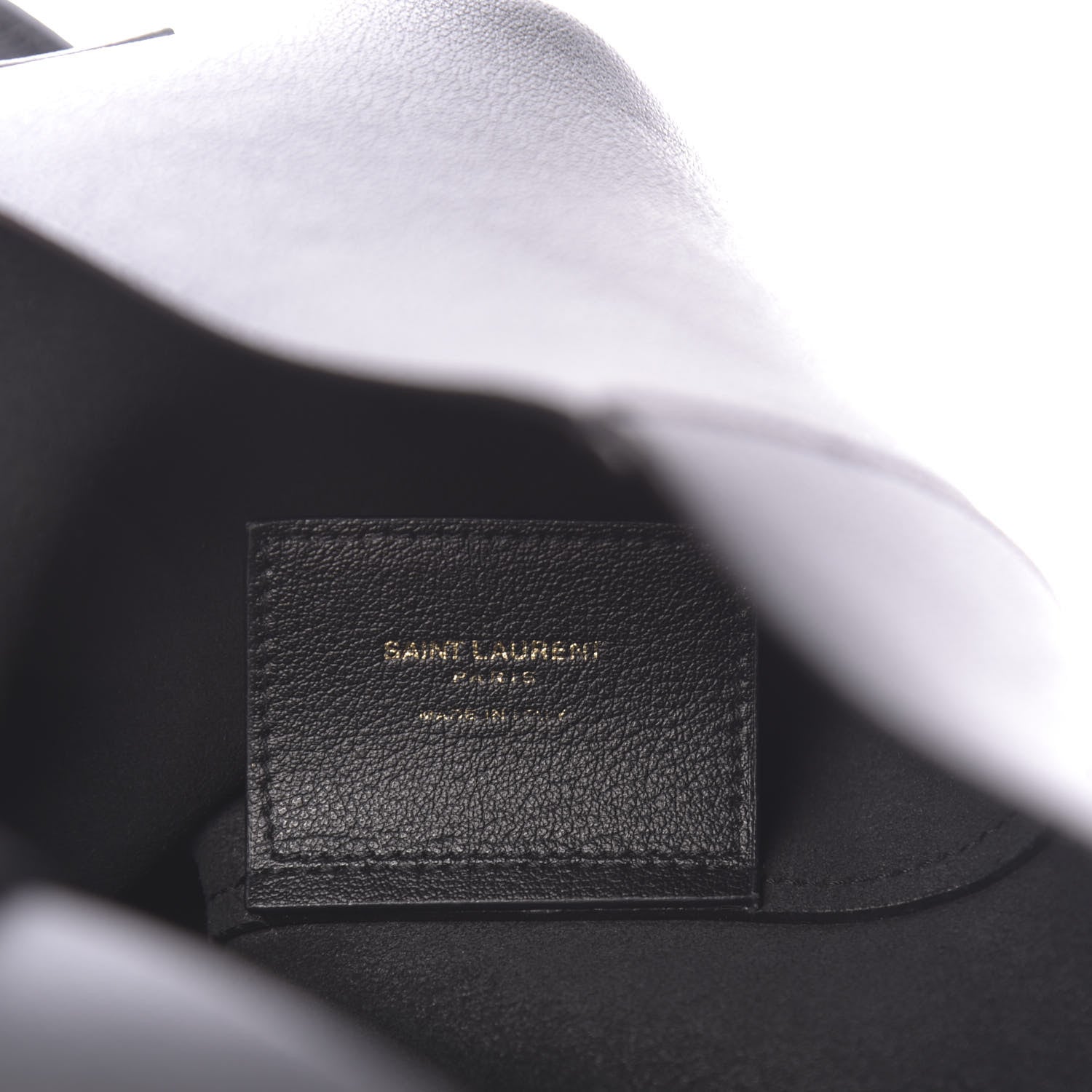 Saint Laurent Calfskin Medium Shopping Tote Black 6 of 13