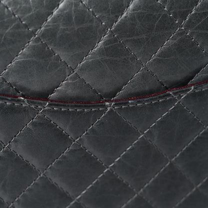 Chanel Aged Calfskin Quilted 50th Anniversary 2.55 Reissue 225 Flap Grey 19 of 21