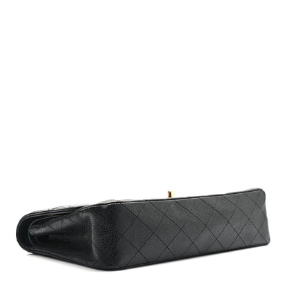 Chanel Caviar Quilted Medium Double Flap Black 4 of 9