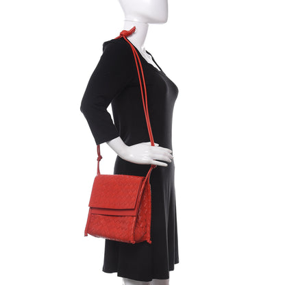 Bottega Veneta Nappa Intrecciato Small Knot Flap Crossbody Nail Polish 2 of 9