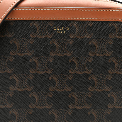 Celine Triomphe Canvas Small Camera Bag Tan 9 of 11