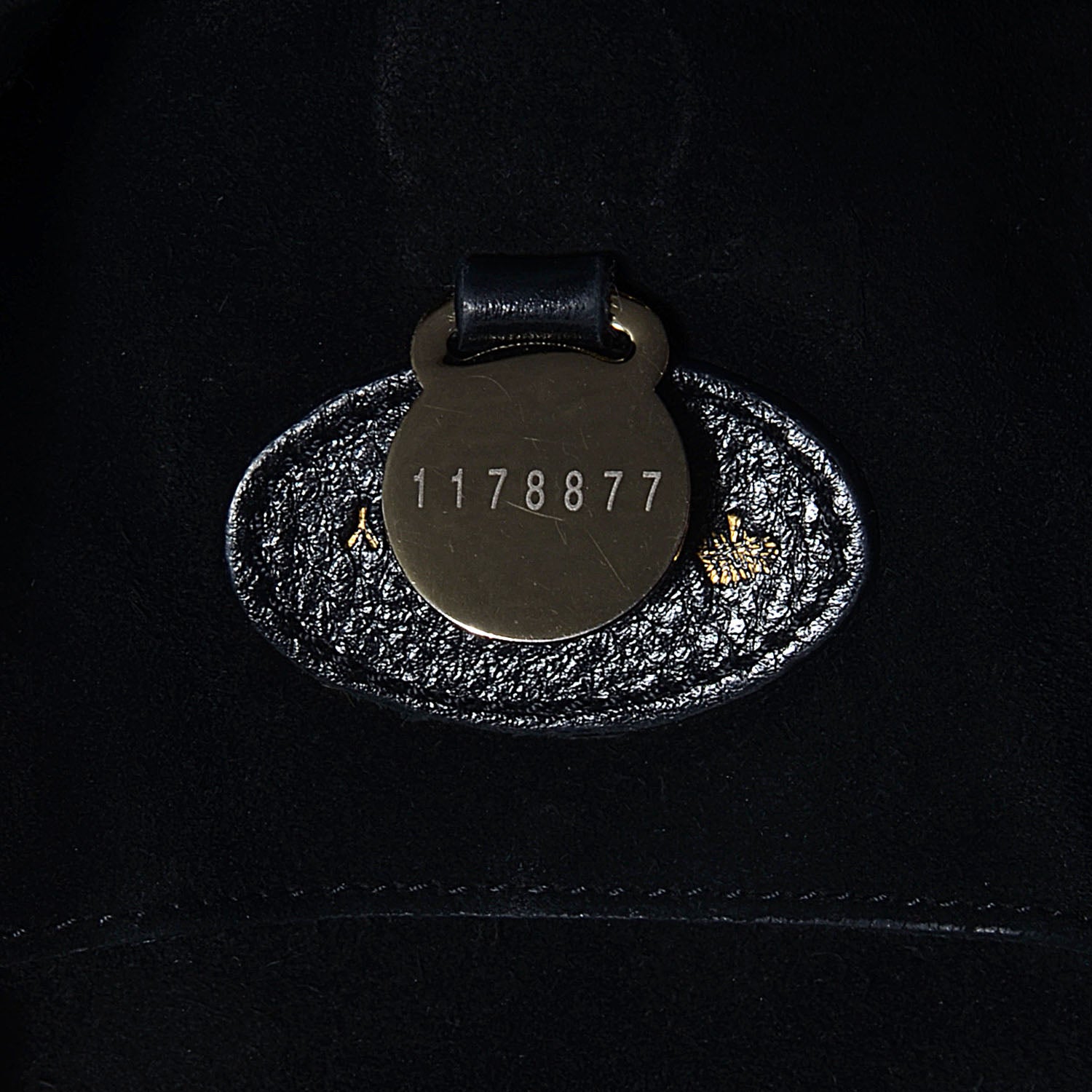Mulberry Natural Leather Bayswater Black 7 of 12