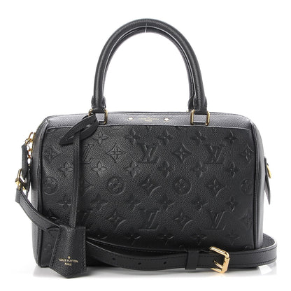 Louis Vuitton Empreinte Speedy Bandouliere 25 NM Black 1 of 8