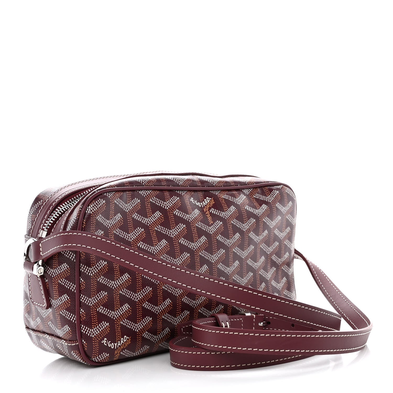 Goyard Goyardine Sac Cap Vert Burgundy 3 of 10