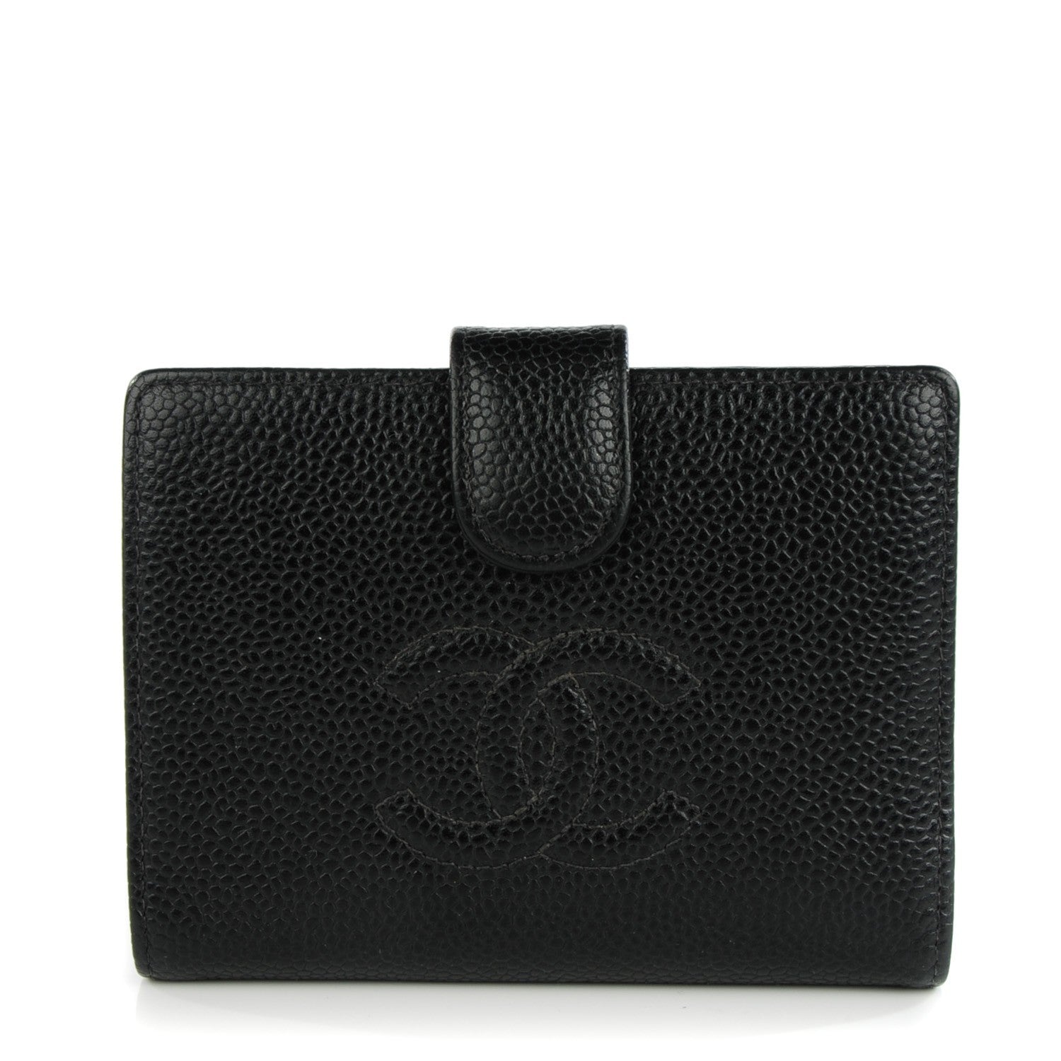Chanel Caviar Bi-fold Timeless CC Wallet Black 1 of 9