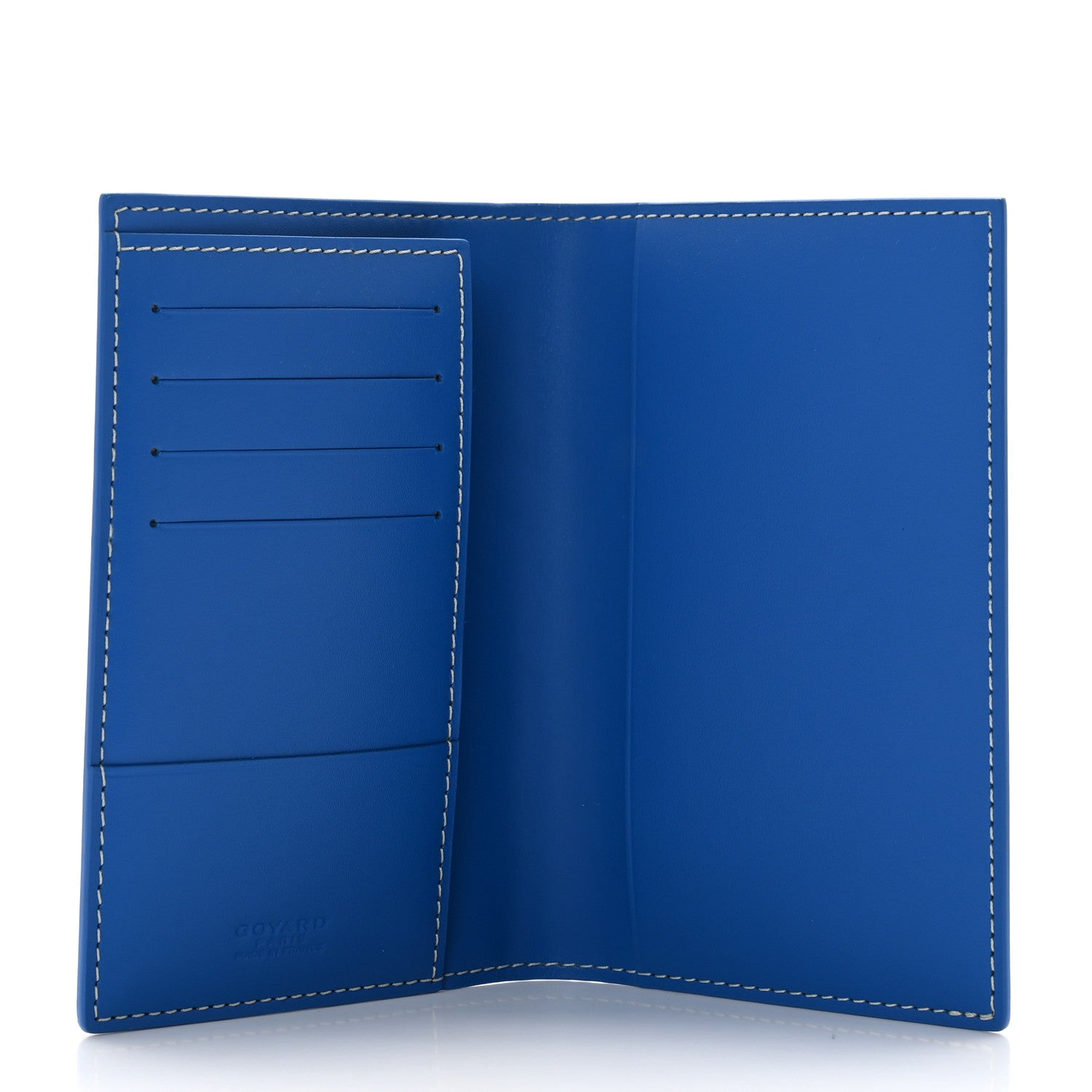 Goyard Goyardine Passport Wallet Sky Blue 5 of 7