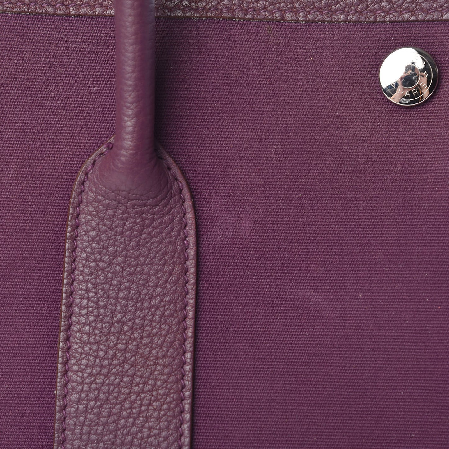 Toile Negonda Garden Party Tote 36 MM Cassis