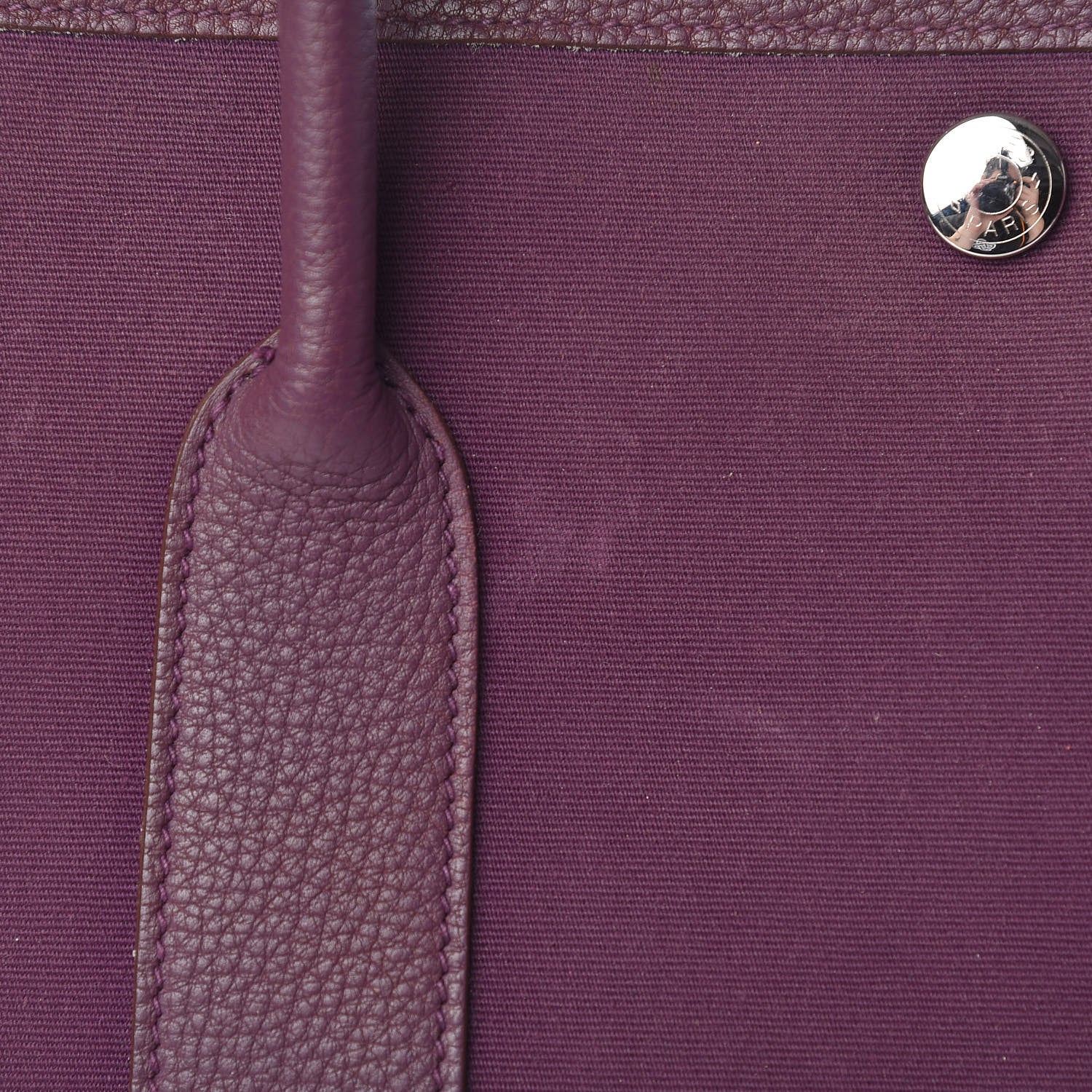 Hermes Toile Negonda Garden Party Tote 36 MM Cassis 11 of 20