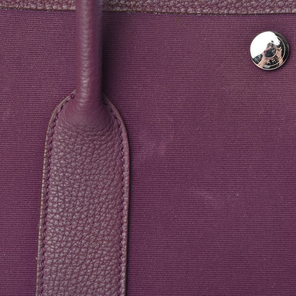 Hermes Toile Negonda Garden Party Tote 36 MM Cassis 11 of 20