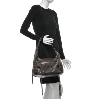 Balenciaga Agneau Classic Hardware Day Hobo Cafe 2 of 6